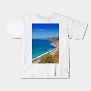 Alberquillas Beach Costa Del Sol Spain Kids T-Shirt